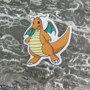 5/$10 Waterproof New Vinyl Sticker Decal Dragonite Pokémon
